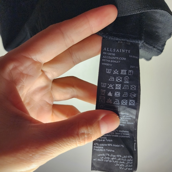 Allsaints betha bralet size small - Picture 4 of 5